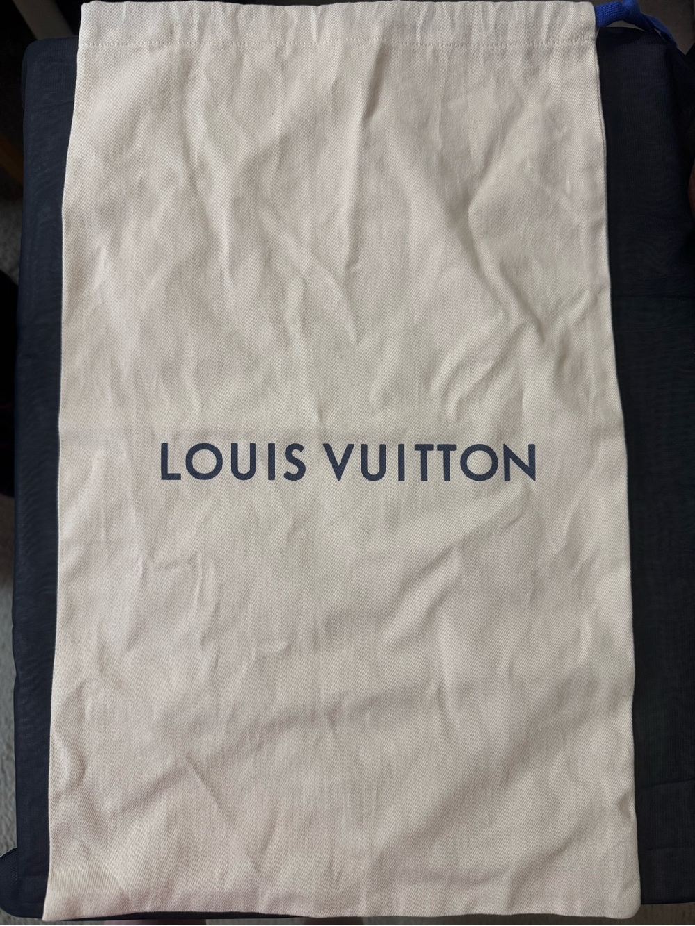 Louis Vuitton 💯% Authentic Shoes Dust Bag - like new.